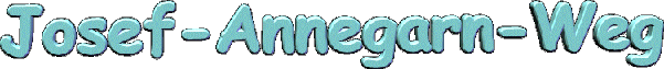 Josef-Annegarn-Weg